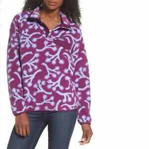 PATAGONIA Synchilla Joshua Tree Purple Pink Fleece Pullover Size Medium